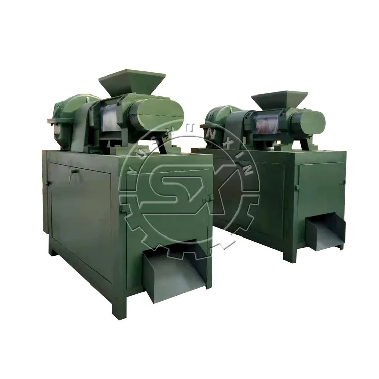 double roller bentonite mineral fertilizer roller press granulate machine