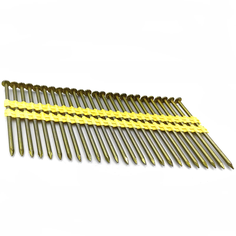 3 x .120 21 degree 3 inch China factory plastic strip framing nails