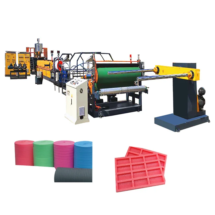 HeXing Expandable Polyethylene Automatic Epe Foam Sheet Extrusion Manufacturing Machine