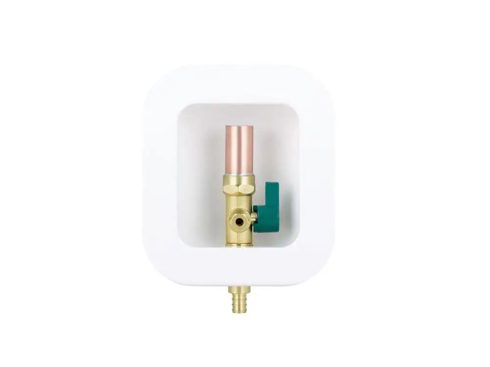 hot sales, best price icer maker stop with water hammer arrester with outlet box,