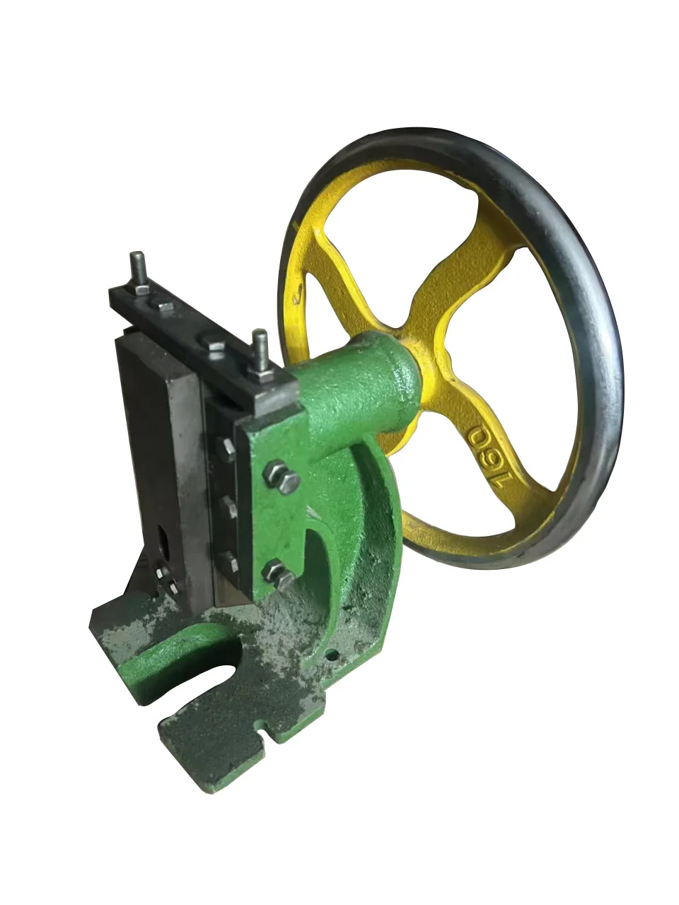 Small Manual Hand Press Plate Punch Machine Desktop Punching Machine