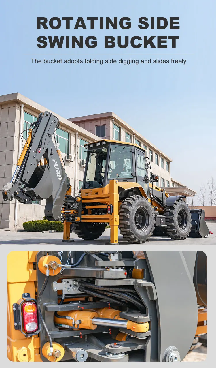 EPA/EURO 5 Backhoe Loader Wheel Loader Excavator Loader Diesel Engine 4 Wheel Drive 2Ton 4Ton 6Ton 8Ton With Cheap Price