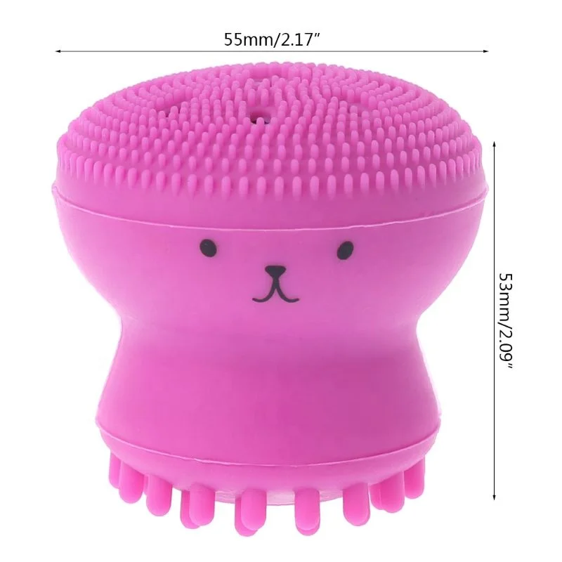 Food Grade Mini Silicone Facial Cleansing Brush