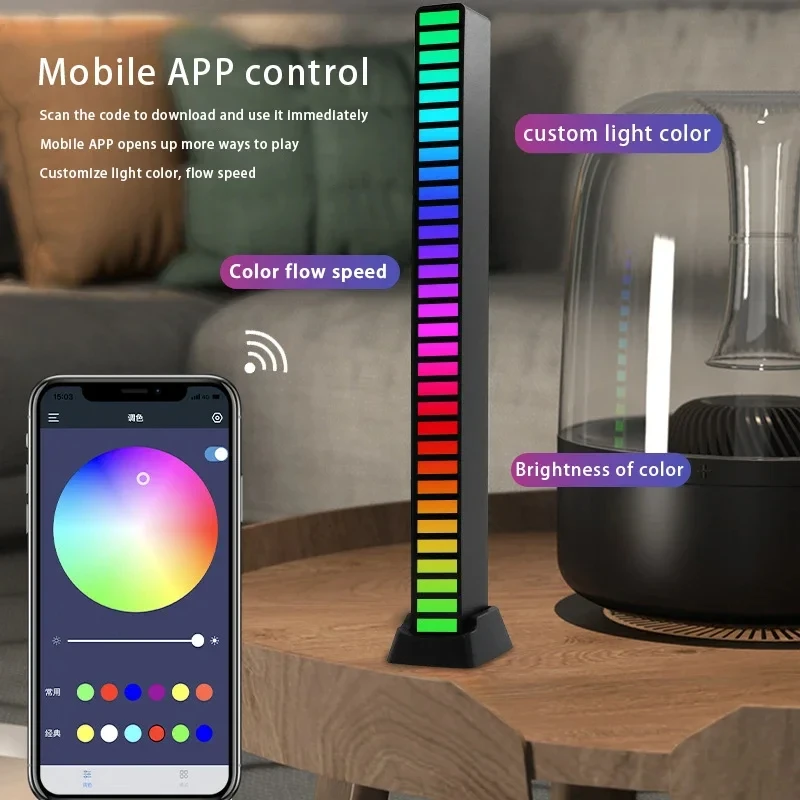 RGB Светодиодная лента с музыкальным звуком