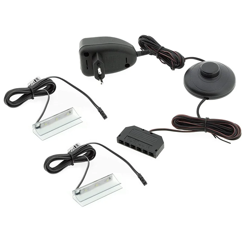  24V 3A FOK Mini AMP 6-way Дистрибьютор для светодиодных ламп-Мебельные