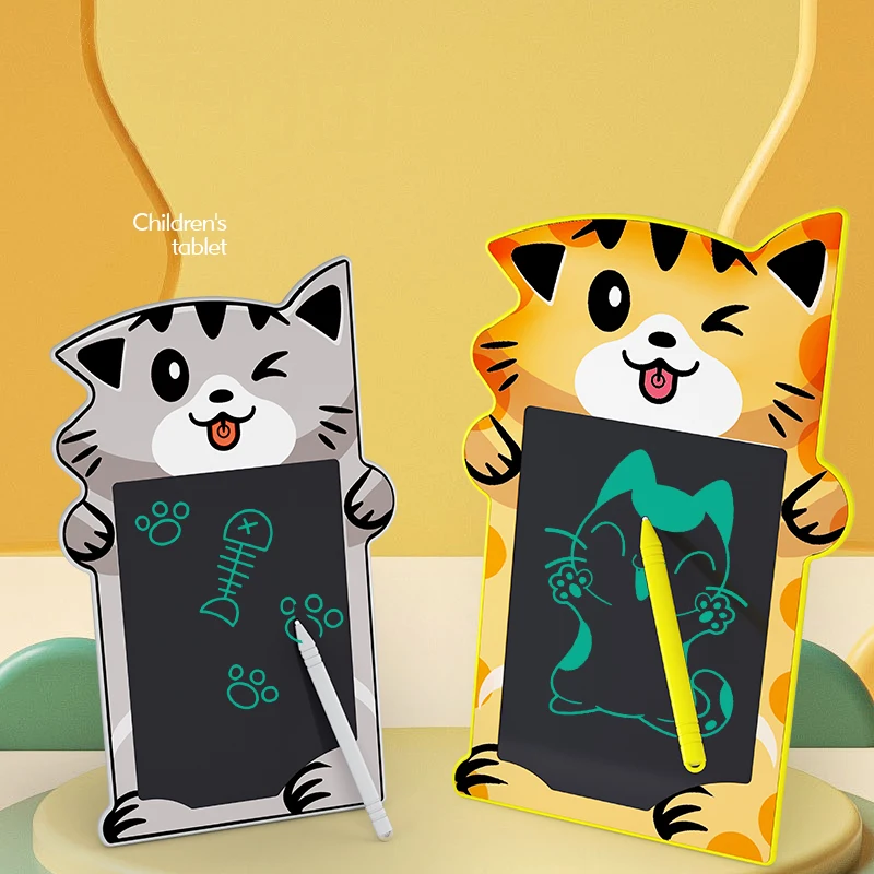 Educational Toy Smaller Size Erasable Paperless Kids Doodle Drawing Memo Pad Board 8.5 Inch Lcd Writing Tablets