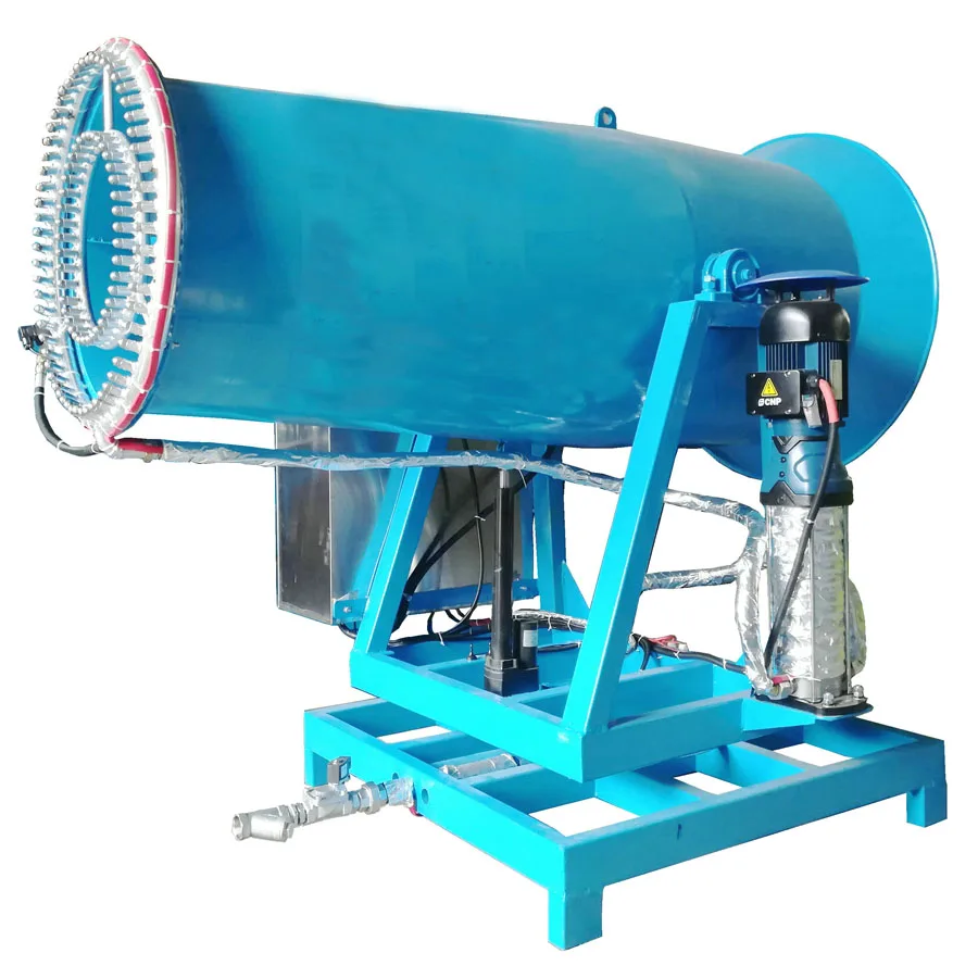 Dust Problem Solution Mist Water Fan Fog Mist Cannon  automatic Mist Blower Power Sprayer