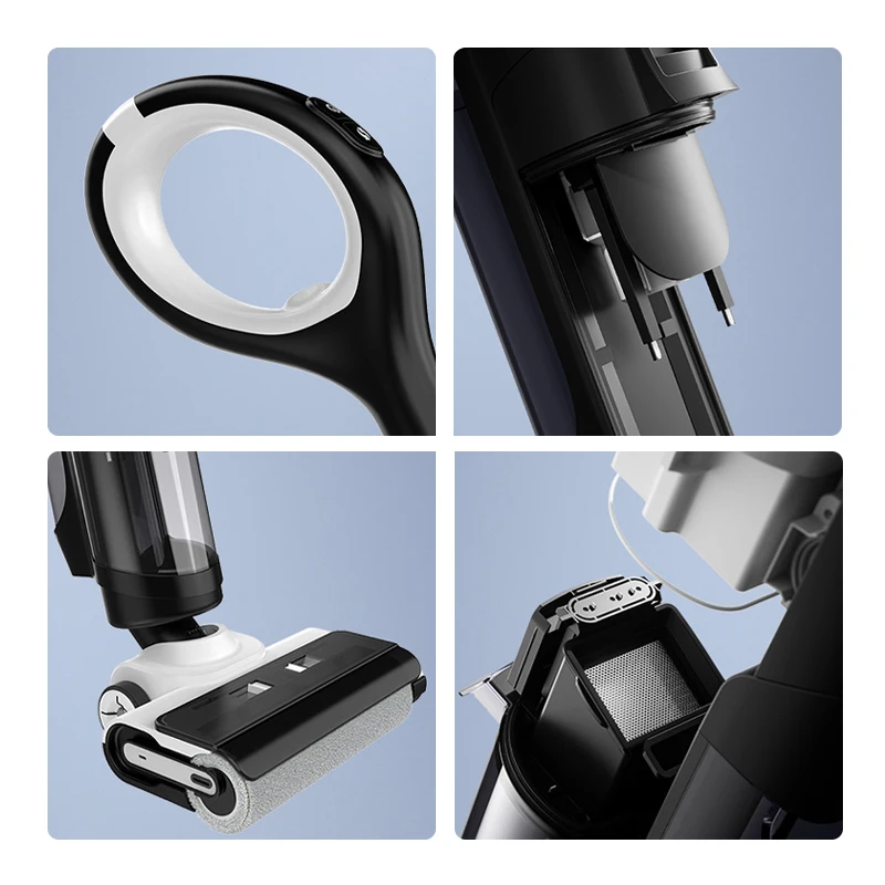 Dry and wet mop handheld upright cleaning vacuum handheld vacuum cleaner Household vacuum cleaner