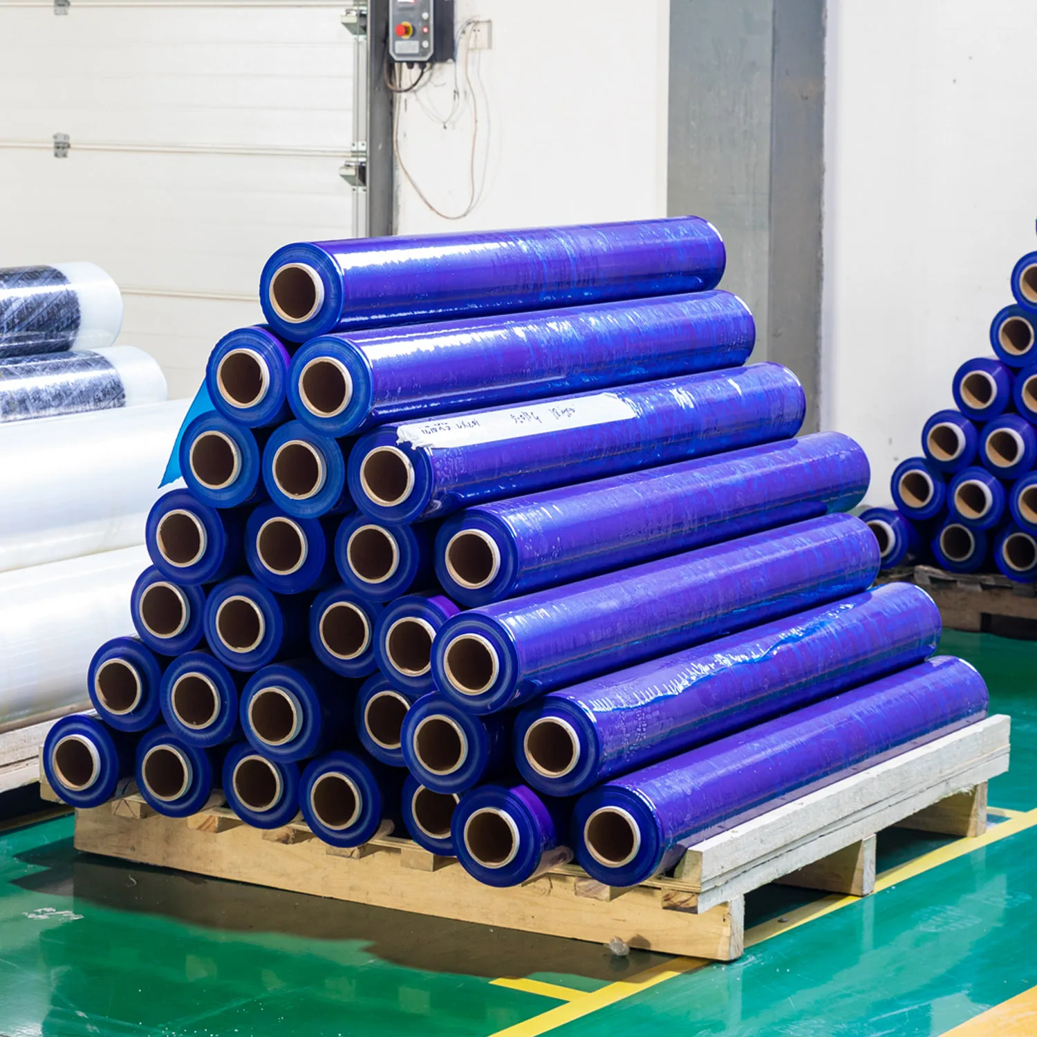 Blue Clear Transparent Pe Temporary Plastic Surface Protection Film for Window Glass