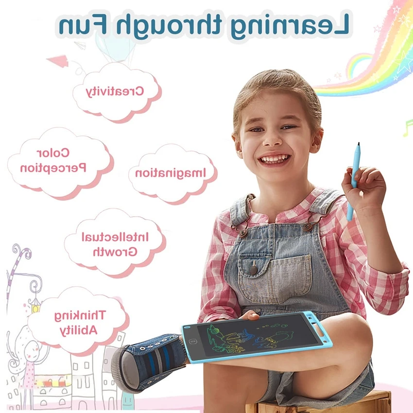 8.5 10 inches Writing Board Drawing LCD Screen Tablet Digital Graphic Tablets Electronic Handwriting Magic Pad for Kids