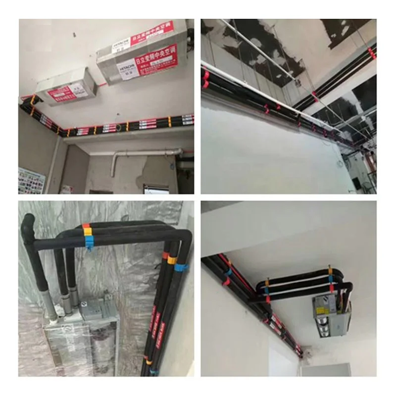 Central air conditioning pipe clamp hanging code installation accessories buckle breathable airconditioner spare parts