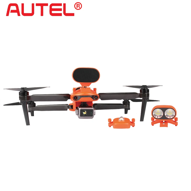 Autel Robotics EVO II Dual 640T Rugged Bundle 8k Video 48mp 4x Lossless Zoom Thermal Camera UAV Mili-tary Industrial Drone