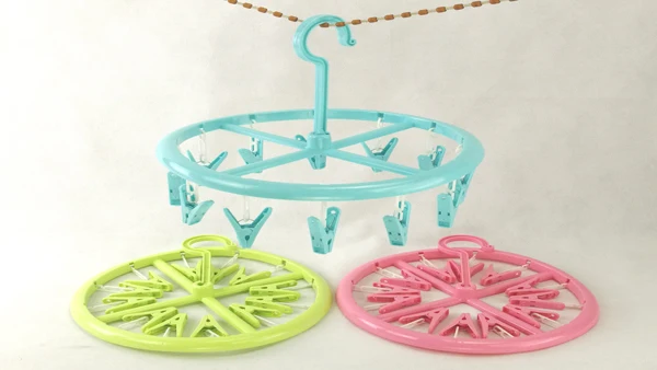 Cheap colourful plastic clothes dryer with