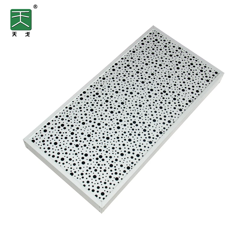 TianGe cylinder sound absorbing material absorber aluminium ceiling tiles