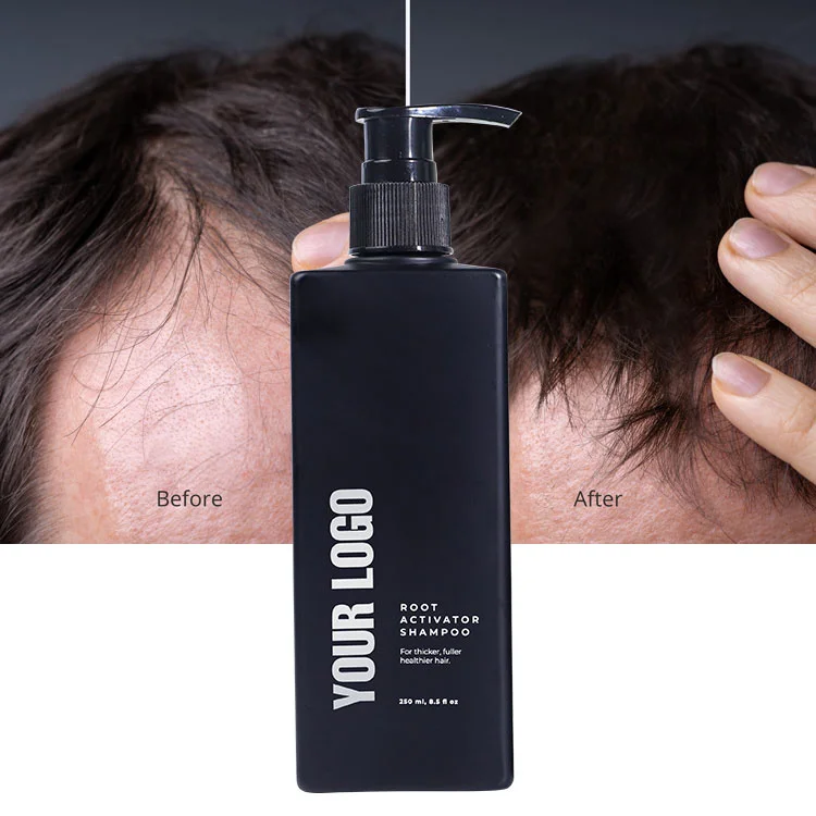 Private Label 100% Pure Ginger Hair Shampoo No Strong Smell Oil Control Help Hair Growth Shampoo