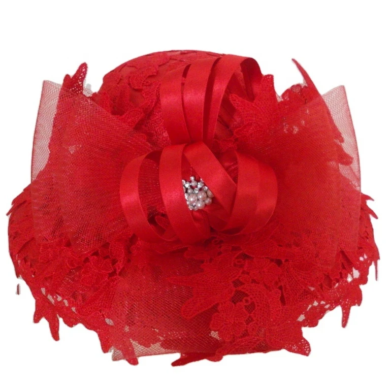 The Video Nature exquisite Fashion Wide Brim Formal Party  lady church new elegant women hats
