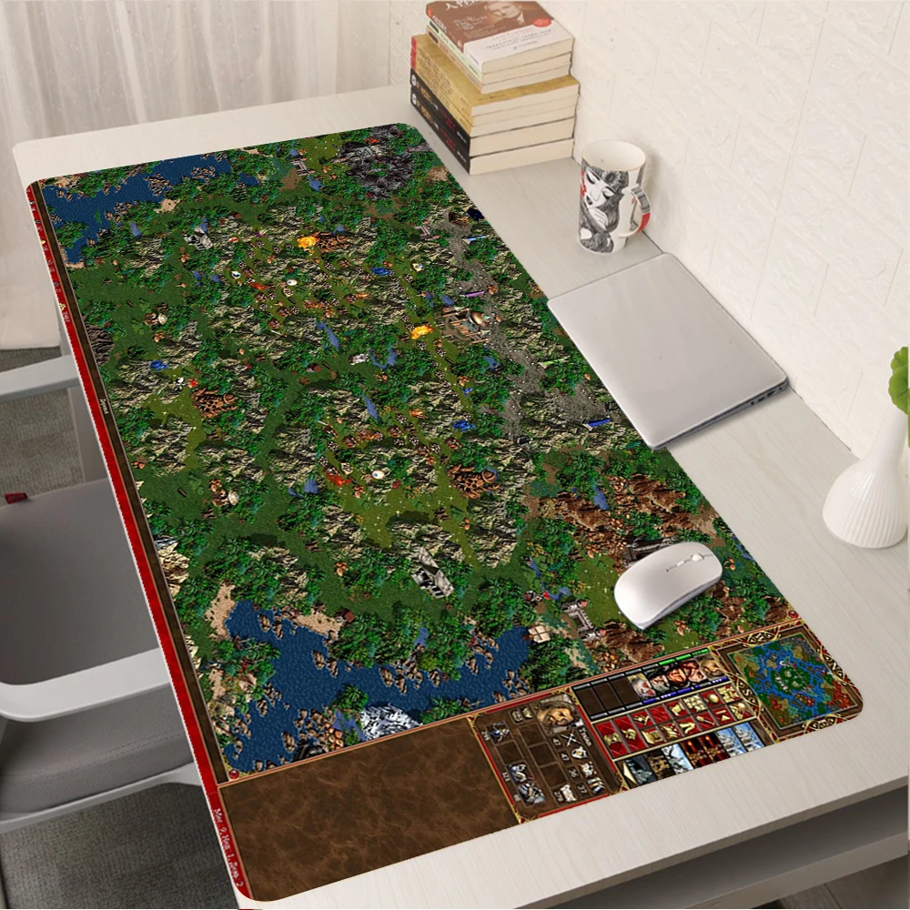 Heroes of Might and Magic Mousepad Pc Gamer Computer Keyboard Carpet  xxl cartoon mouse pad