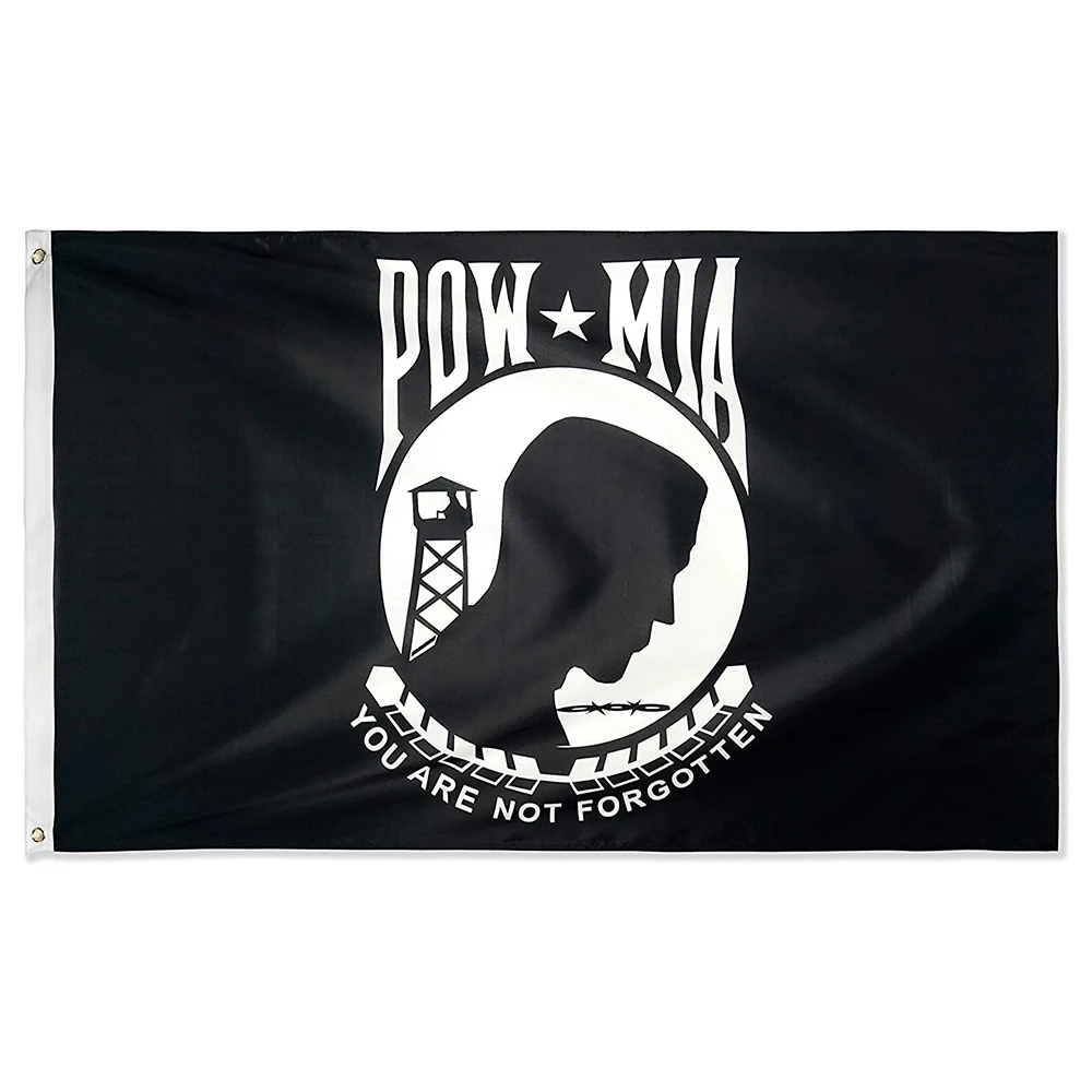 POW MIA флаг «You are NOT Forgotten» 3*5 футов 150*90 см-яркий цвет и устойчивость к УФ-излучению-баннер для боевых
