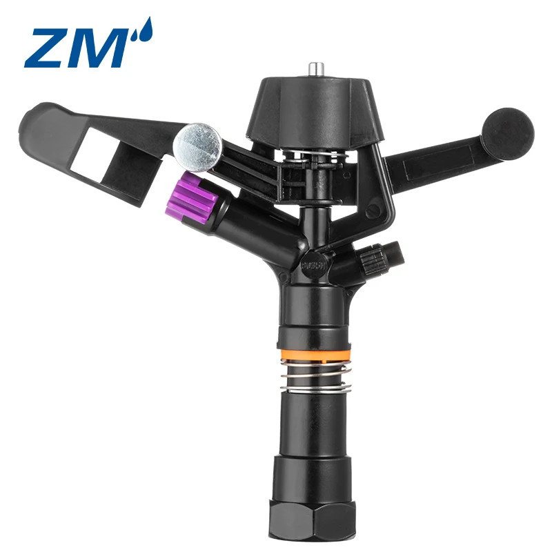 Plastic sprinkler garden mobile  impact sprinkler head for agricultural irrigation watering system