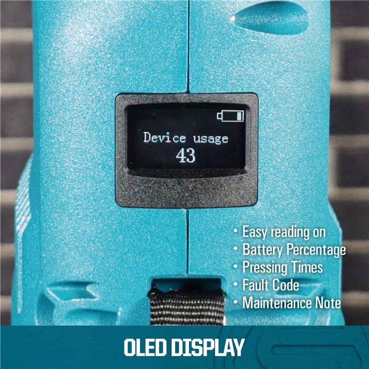 Zupper CZ-1550 Electric Pex Pipe Copper Pipe Crimping Tool Plumbing Tool