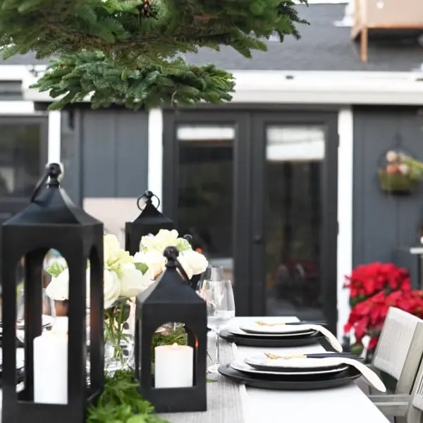 Festival/Wedding decor lantern Outdoor hanging lanterns & candles holders led candle metal lanterns