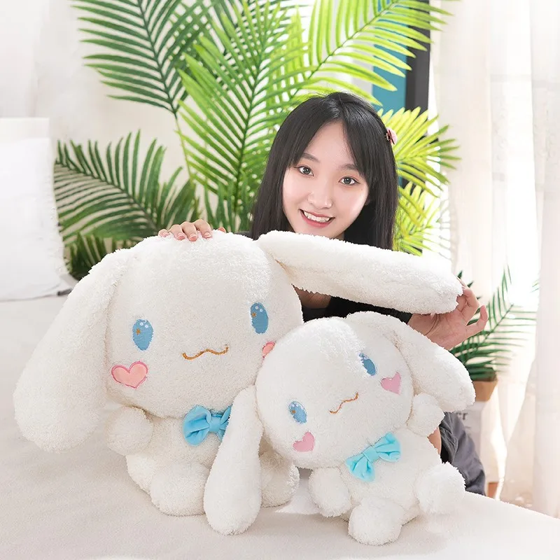 Cute Cinnamoroll Accessories Plush Doll Sanrio Series Cartoon Character Cinnamoroll Gaming Chair