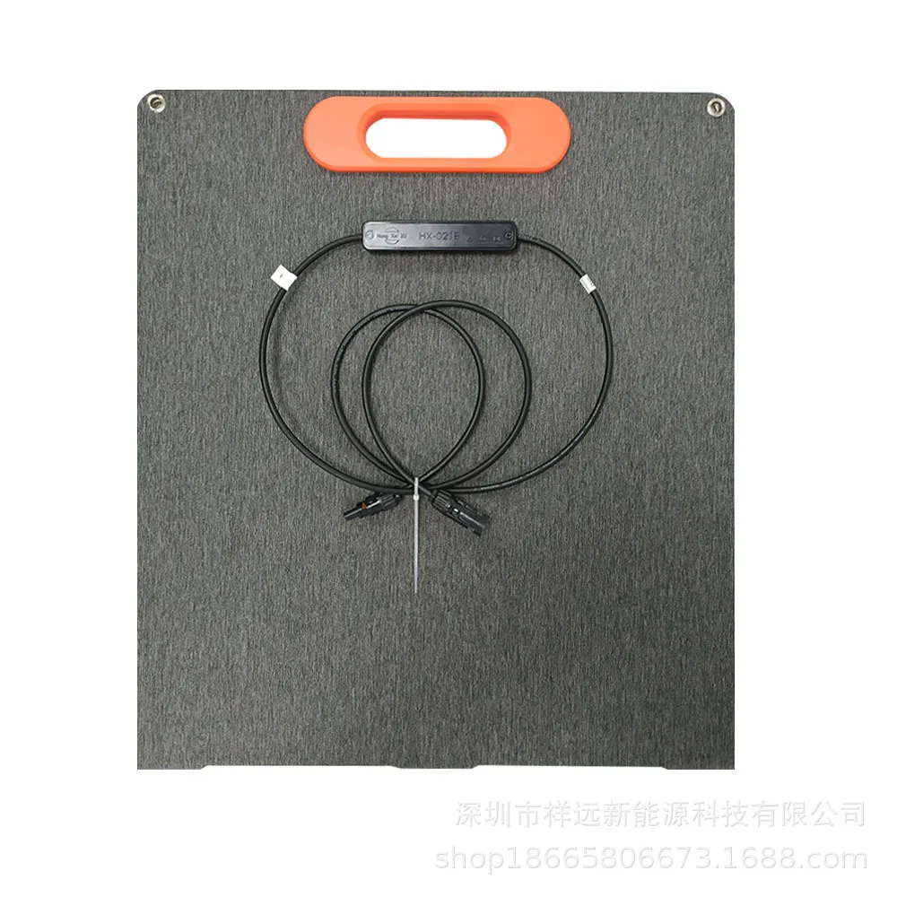 18V100W Foldable Portable Solar Panel Chargers QC3.0 USB-A PD3.0 USB-C IP65 Waterproof for 500W1000W Solar Generators