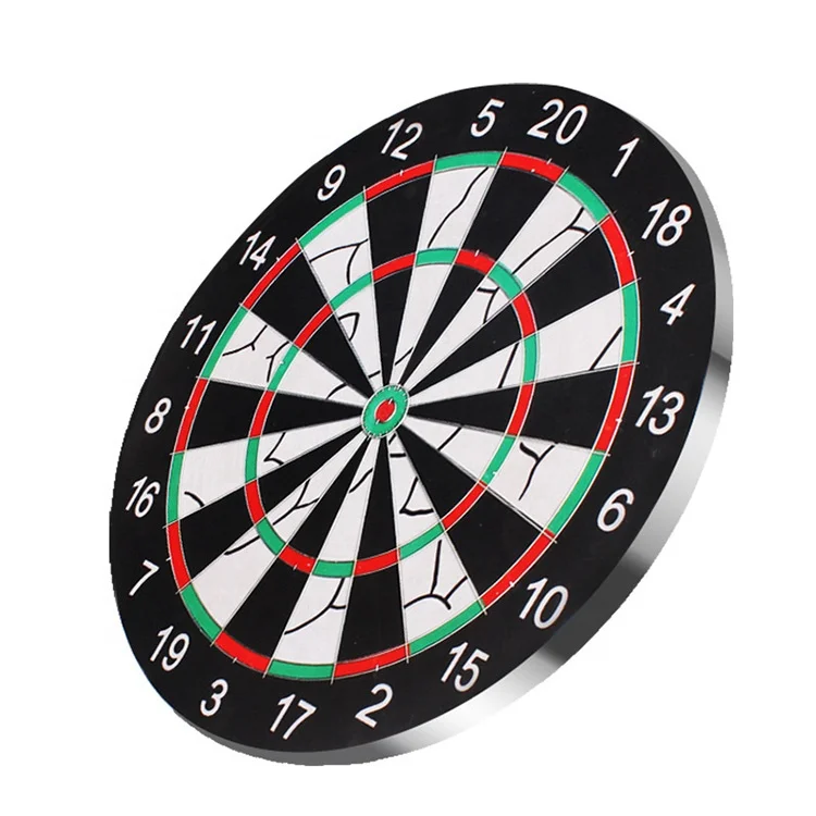 Professional Wholesale Sisal Bristle Dart board with Stainless Steel Darts