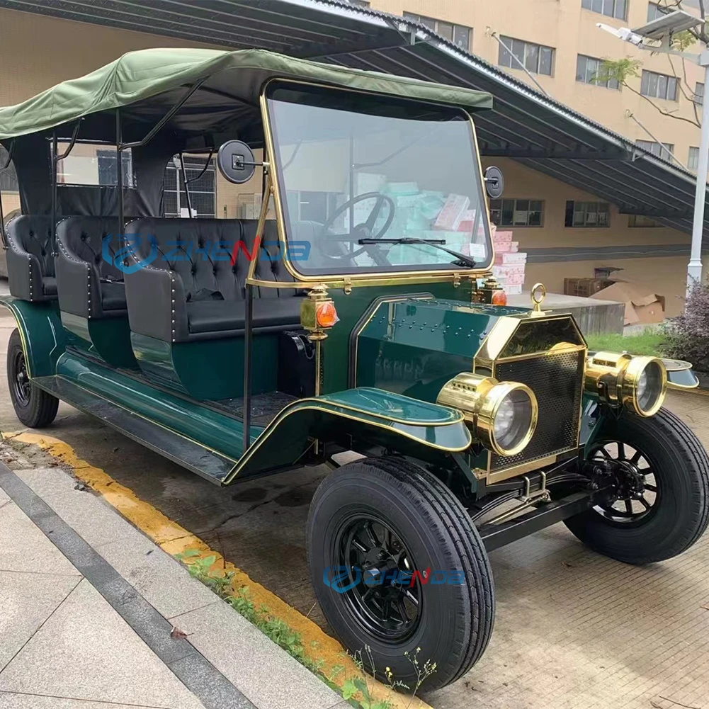 High quality Brand new Electric classic car for sale Factory Price Sightseeing Vintage car
