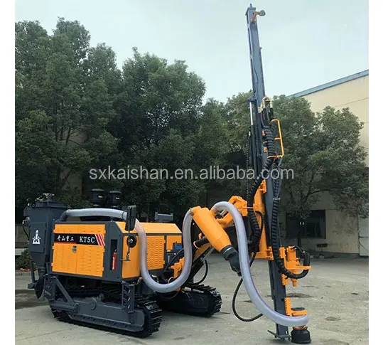 DTH интегрированная Взрывная буровая установка с воздушным компрессором