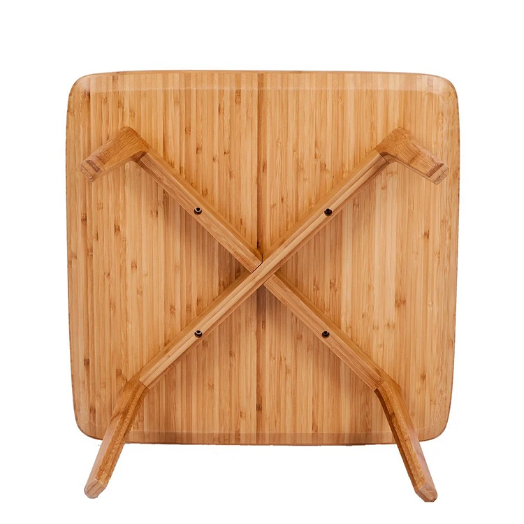 Modern design chinese furniture cheap price small wooden bamboo tea table