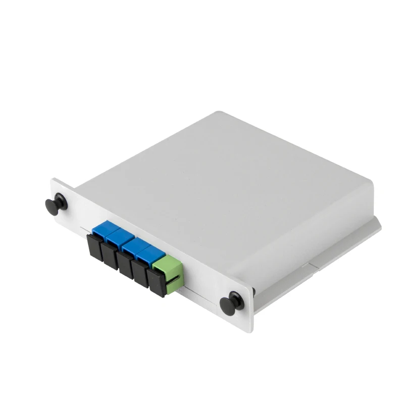 OEM фабрика FTTH кассеты Тип SC UPC волокно оптическое 1x4 PLC Splitter