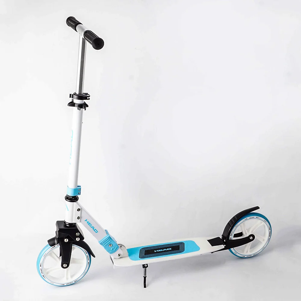 2 Wheel Adult Foot Scooter Kick Scooter Folding Height Adjustable Adult Urban Stunt Scooter With Handbrake