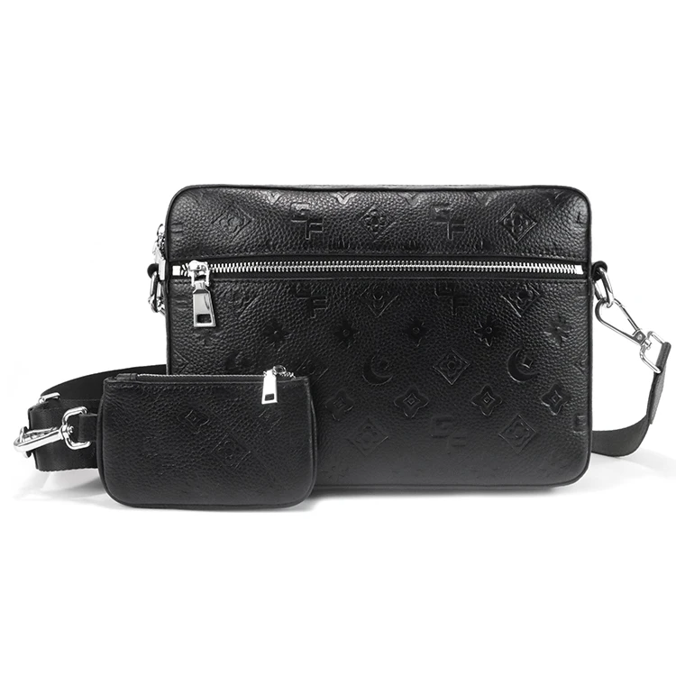 Custom Men Business Office Genuine Leather Laptop Briefcase Handbag Men Bag Soft Leather Messenger Bag Briefcase For Men