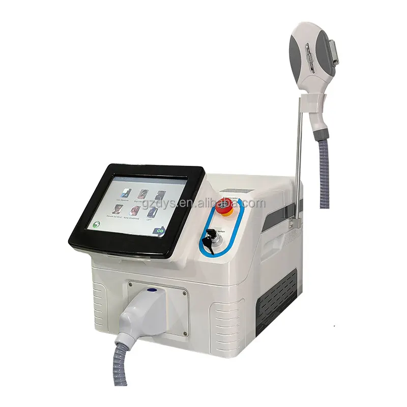 4 In 1 Opt Ipl Rf Nd Yag Permanent Laser Tattoo Removal Skin Rejuvenation Beauty Equipment Electrolysis diode Hair Removal Parts