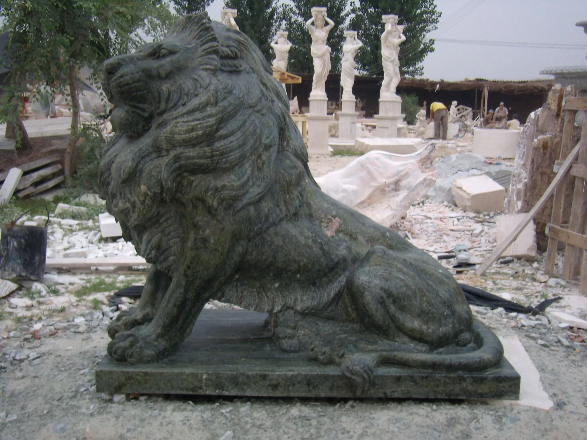 large lion statues life size/marble lion statues for sale