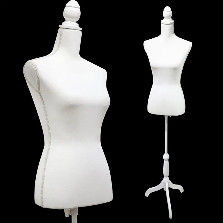 Latest design black female upper body mannequins and best mini plastic female torso mannequin