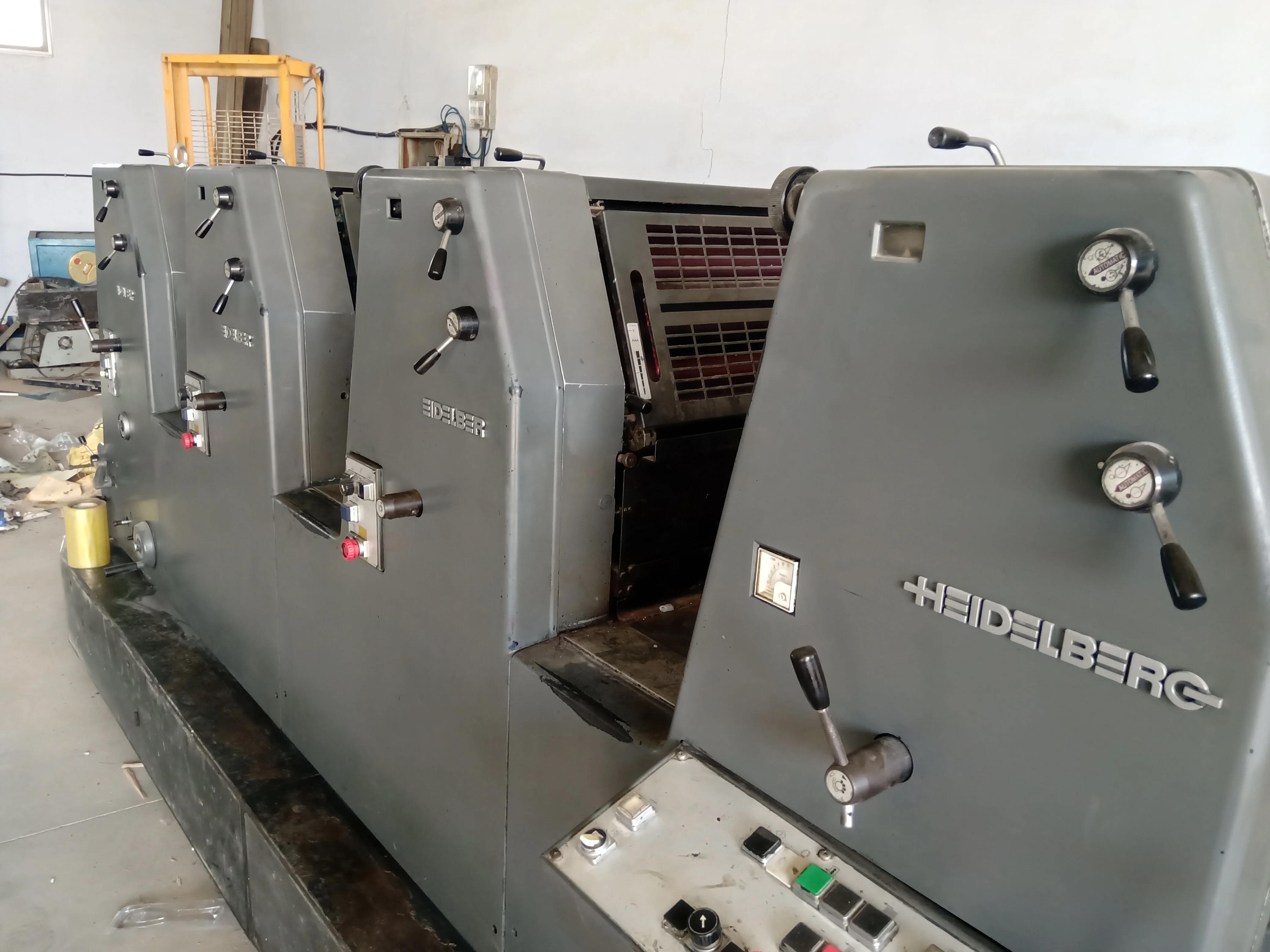 
second hand gto 4 colours 36x52 offset printing machine 