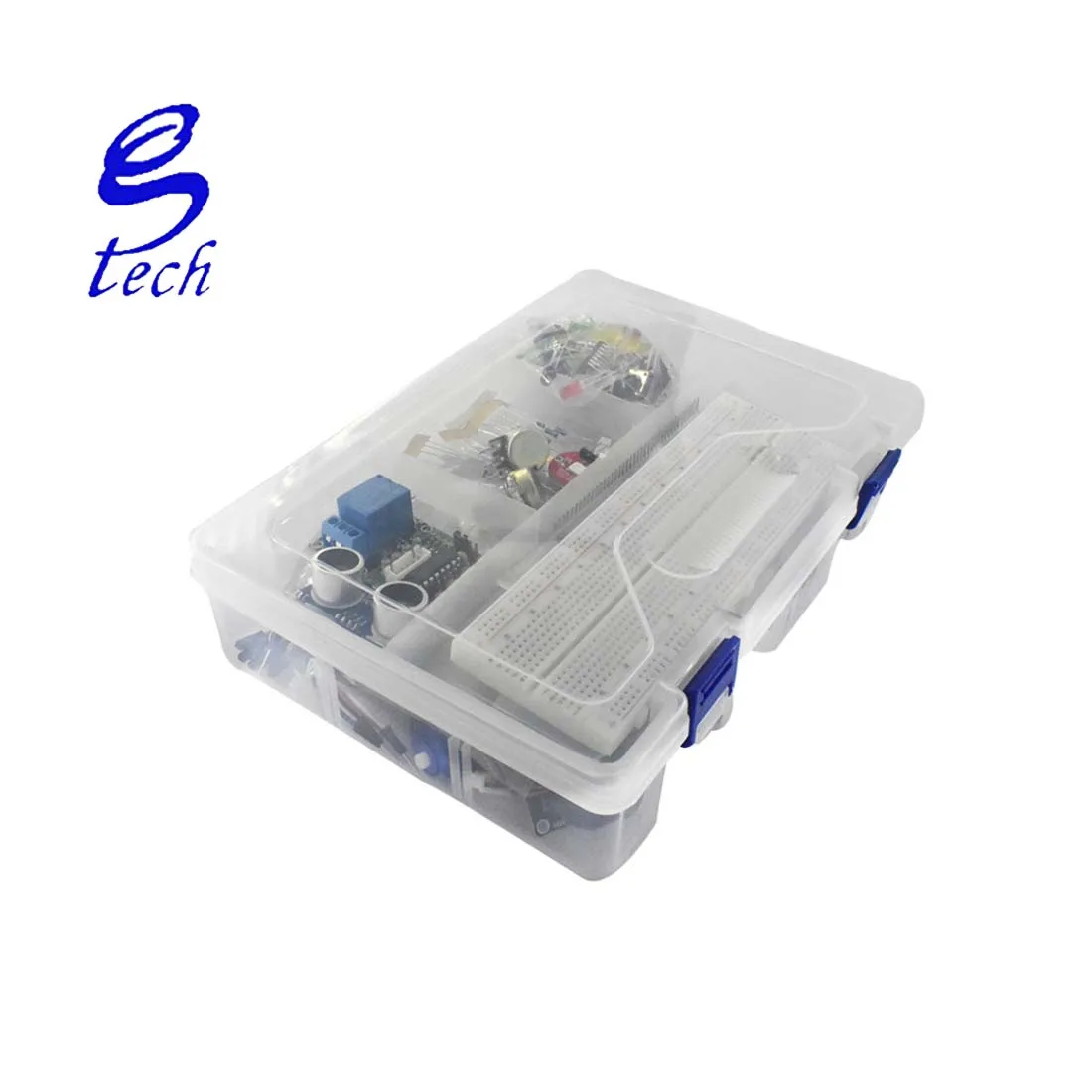 Starter Kit  MEGA328P Breadboard and holder Step Motor electrical learning kit