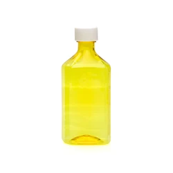 High quality wholesale 0.75oz 1oz 2oz 3oz 4oz 6oz 8oz 12oz 16oz amber plastic medicine liquids oval bottle