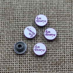 wholesale custom logo fashion design concave decorative studs and rivets