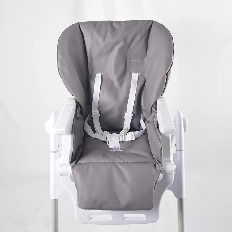 Hot Sale Mess Catcher Adjustable Portable Baby Feeding High Chair with Tray