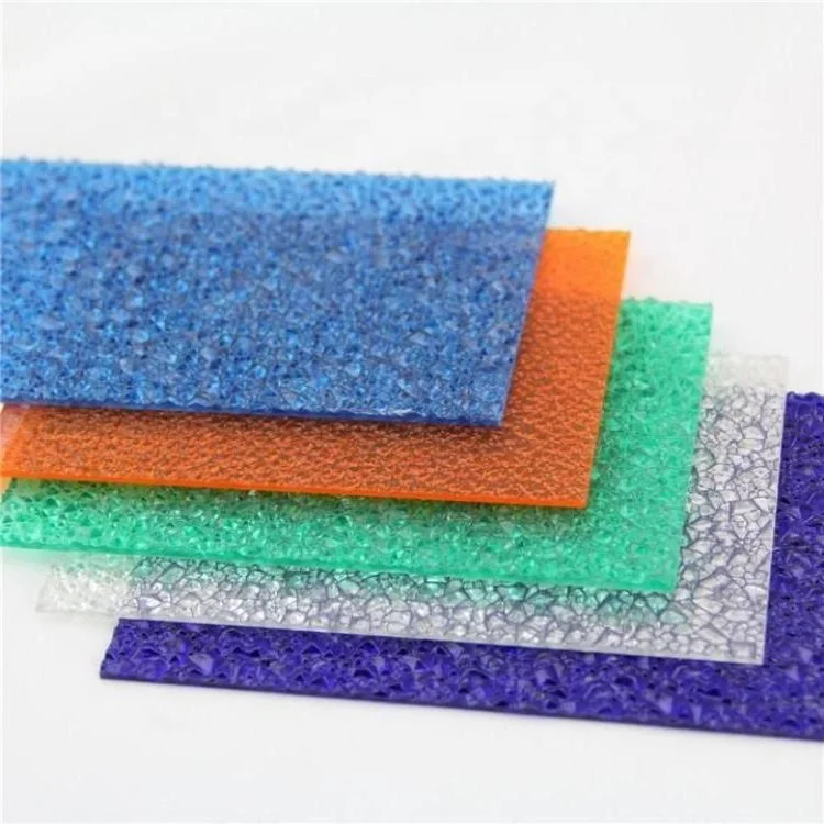 Raw material pc embossed polycarbonate embossed sheet