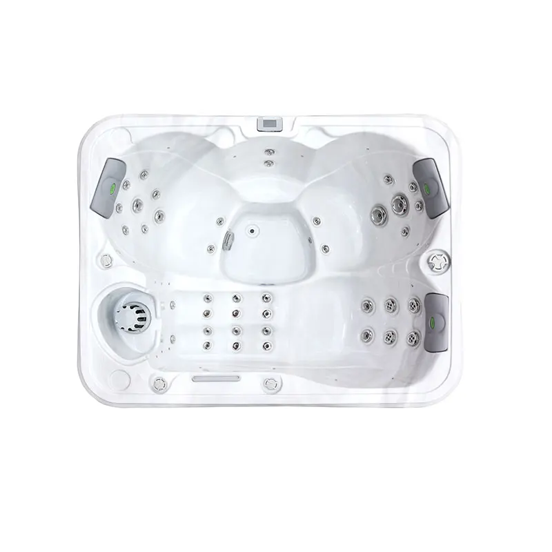 Aristech Acrylic 4 Person Massage Spa Hot Tub for Outdoor Jacuzzie Comfort and Relaxation