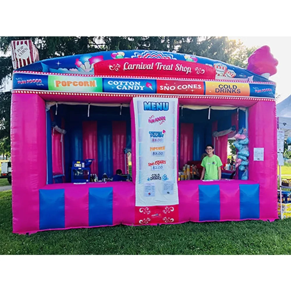 Inflatable Concession Tent commercial inflatable concession Inflatable ice cream booth for sale