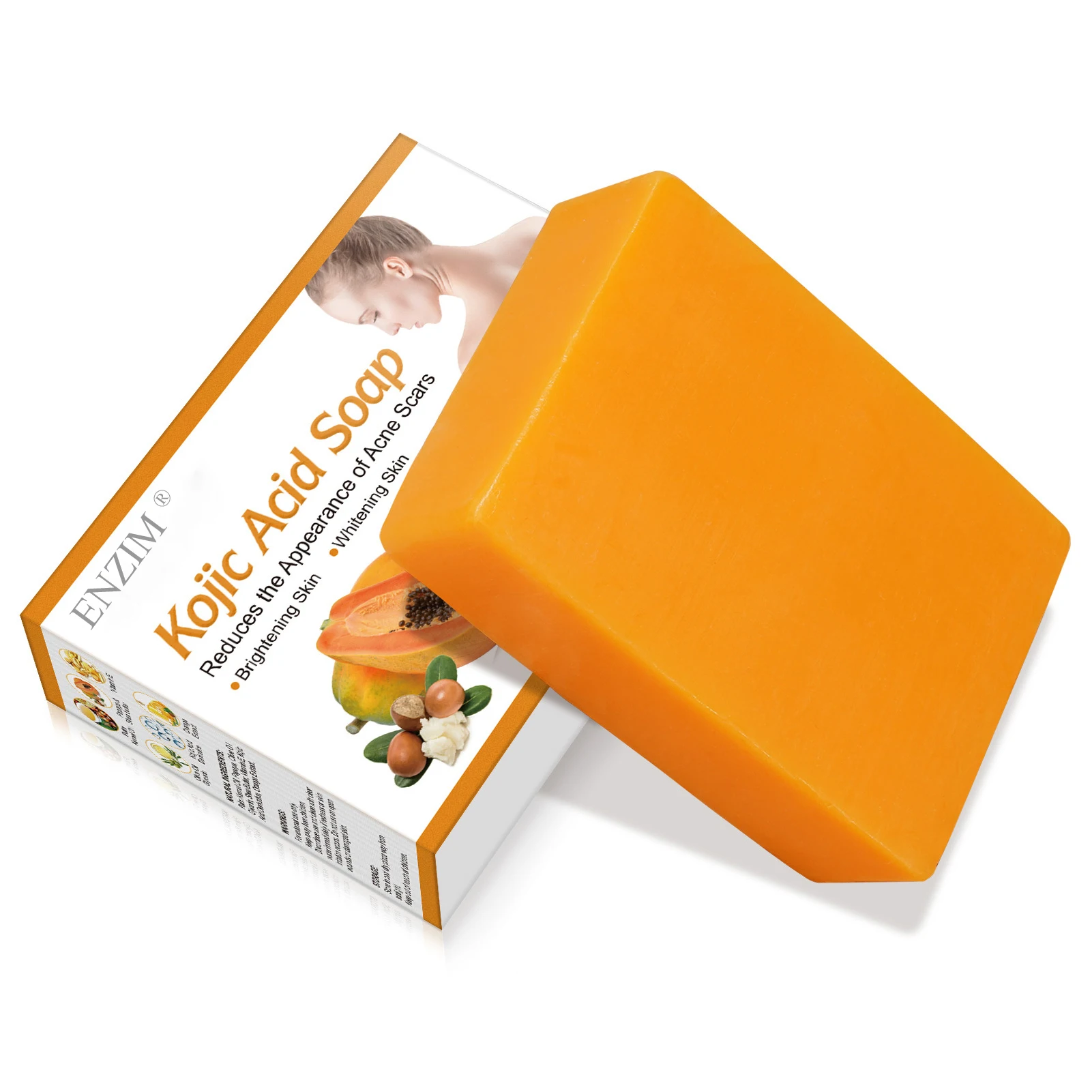 Wholesale   papaya kojie san kojic acid soap and  tumeric soap  For Flawless Glowing whitening Skin