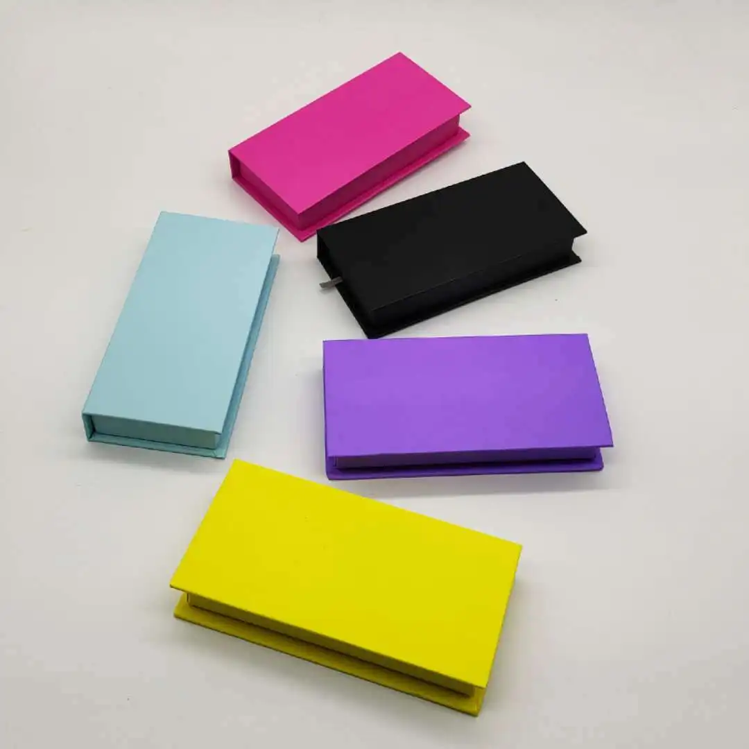 lashbox Custom Eyelashes box packaging private label lashes case wholesale Nude Pink Eyelash Packaging Box