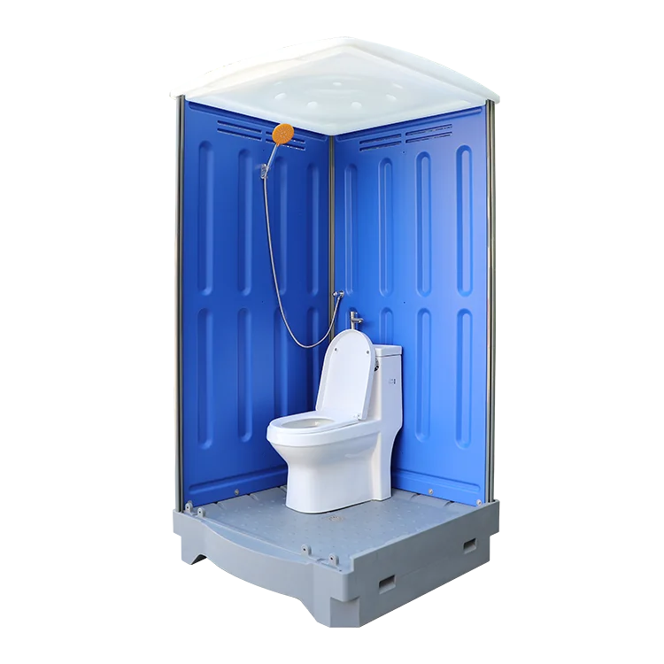 toppla portable toilet manufacture double layer hdpe portable toilet and shower unit portable bathroom