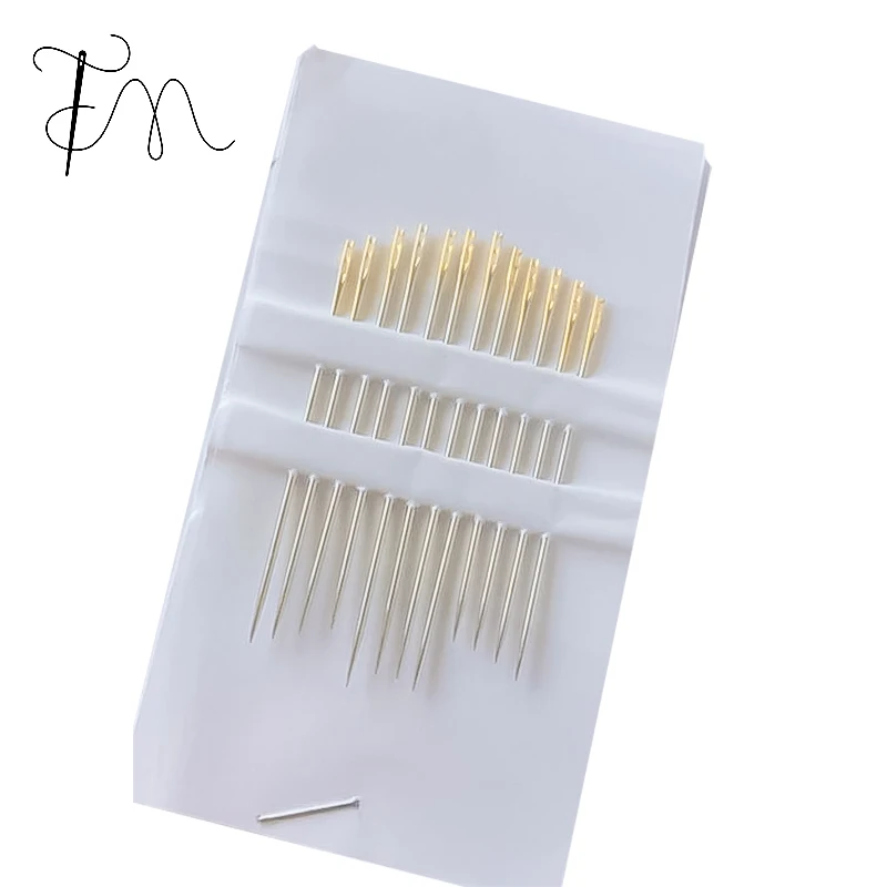 Custom Household Hand Sewing Needle  With Self Threading Needle High quality