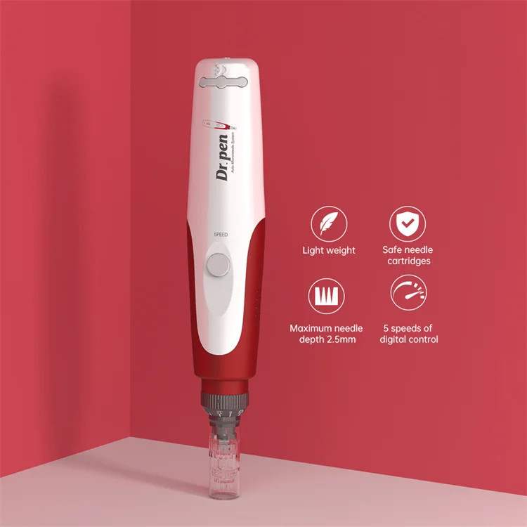 Adjust the needle according to skin conditions: 0-2.5mm wired working modes, can be used for different types of skin treatments.